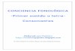 31026967 1 Conciencia Fonologica Primer Sonido o Letra Consonantes