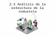 2.5 Analisis de Estructura de La Industria