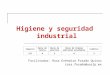 - Unidad 1 y 2 Conceptos y Generalidades de Higiene y Seguridad Industrial - Seguridad Industrial
