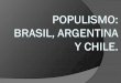 Psu Populismo Latinoamerica