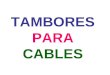Mec 292 Tambores Para Cables