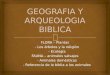 Geografia y Arqueologia Biblica