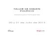 Manual del Taller de Debate Político 2012