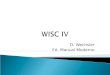3.WISC IV Procedimiento Analisis