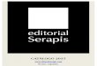 Editorial Serapis. Catálogo 2015