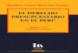 Derecho Presupuestario - Domingo Garcia Belaunde - Peruano