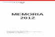 Memoria FCIHS 2012