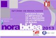 Norabidea 2013: Encuesta sobre la importancia de la innovación en las empresas de Bizkaia - Informe completo