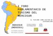 Conferencia apertura I Foro Parlamentario del Mercosur