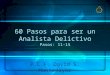 60 Pasos Para Ser Un Analista Delictivo-11-15-DSMont-2012