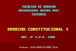 9-26. Derecho Constitucional. Artículo 9º