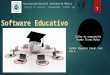 El software educativo