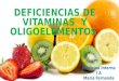 Deficiencia de vitaminas