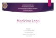Donna madrid  medicina legal