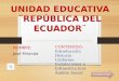 Unidad Educativa "República del Ecuador"
