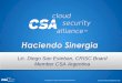 CSA Argentina - Jornada CXO Cloud
