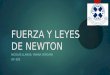 Fuerza y Leyes de Newton