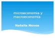 Microeconomia y Macroeconomía