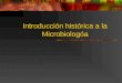 Microbiología Historia