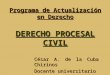 Balotario Procesal Civil