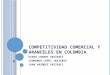 Competitividad Comercial y Aranceles en Colombia