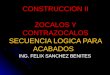 Clase 03 y 04 Zocalos Contrazocalos - Construccion II