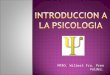 Introduccion a La Psicologia