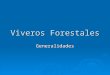 Curso Viveros Forestales 2014