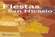 Programa Completo Fiestas de San Nicasio 2015