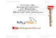 Curso de Programación en MySQL
