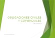 737 Obligaciones Civiles y Comerciales Clase Uno 2015