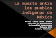 La Muerte Entre Los Pueblos Indígenas de México