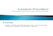 Content Providers