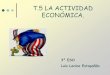 La actividad economica