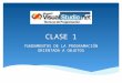 CLASE 1 Fundamentos de La Programacion