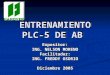 principios Entrenamiento PLC-5 AB