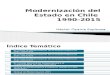 Modernización Del Estado en Chile 1990-2015