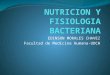 Nutrición y Fisiologia bacteriana