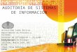 AUDITORÍA DE SISTEMAS DE INFORMACIÓN PRESENTACIÓN.ppt