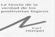 Hempel, Carl - La Teoria de La Verdad de Los Positivistas Logicos