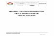 Manual de Procedimientos de La Dirección de Fiscalizacion (Municipio Benito Juaréz)