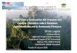 Cambio climático sobre sistemas Agroforestales