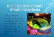 Rio de Los Siete Colores Paraiso Colombiano