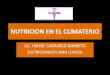 Climaterio y Nutricion