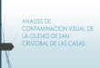 Análisis de Contaminación Visual San Cristobal de Las Casas