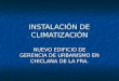 Presentacion Instalacion de Climatización