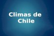 Climas de Chil