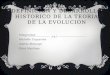 Definicion y Desarrollo Historico de La Teoria De la evolucion