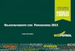 Plan de Relacionamiento 2015 Ecopetrol