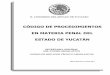 Código de procedimientos penales del estado de Yucatán
